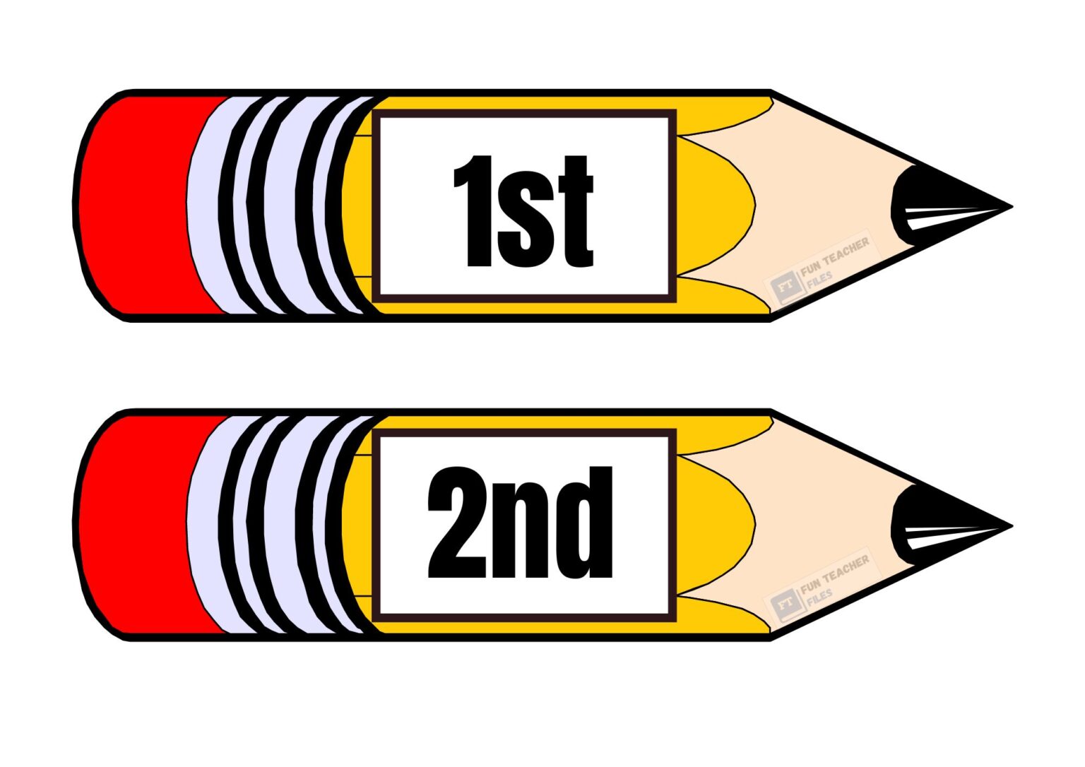 Ordinal Numbers Flashcards Fun Teacher Files