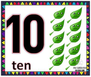 number flashcards 1 20 fun teacher files
