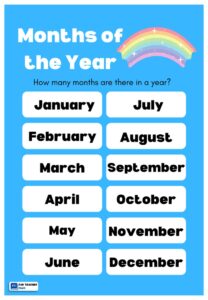 Months And Days Posters - Fun Teacher Files