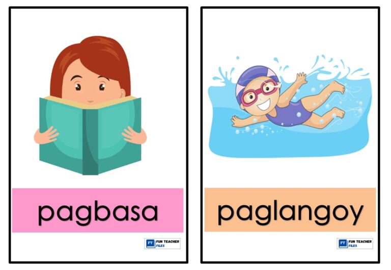 Iba't-ibang Kakayahan Flashcards - Fun Teacher Files