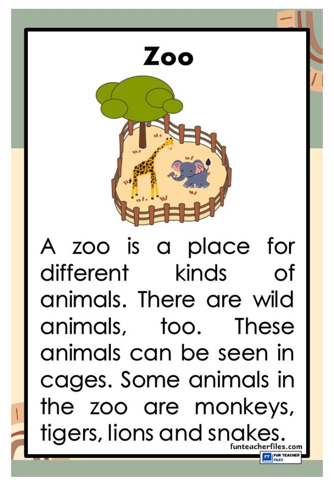 Reading Passages About Places Set 2 Fun Teacher Files reading-passages-about-places-set-2-fun-teacher-files