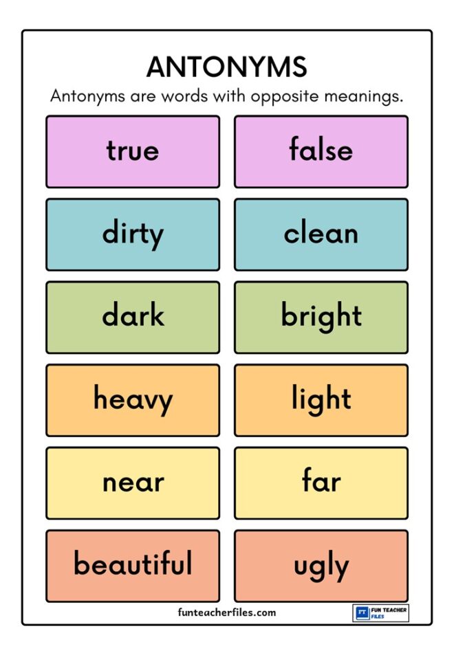 antonym with assignment