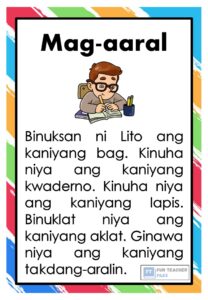 Filipino Reading Passages Set 3 - Fun Teacher Files