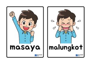 Mga Salitang Magkasalungat Flashcards - Fun Teacher Files