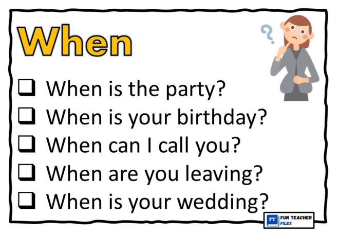 Read Question Words and Sentences: Interrogative Sentences Set 1 - Fun ...