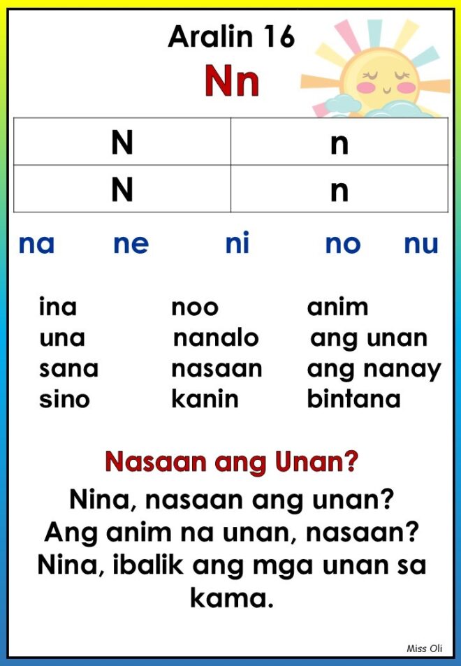 Unang Hakbang sa Pagbasa Gamit ang Marungko - Fun Teacher Files