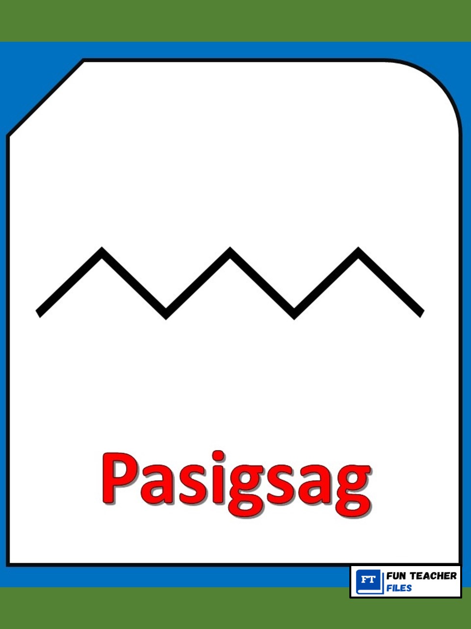 Iba't-ibang Linya Flashcards - Fun Teacher Files