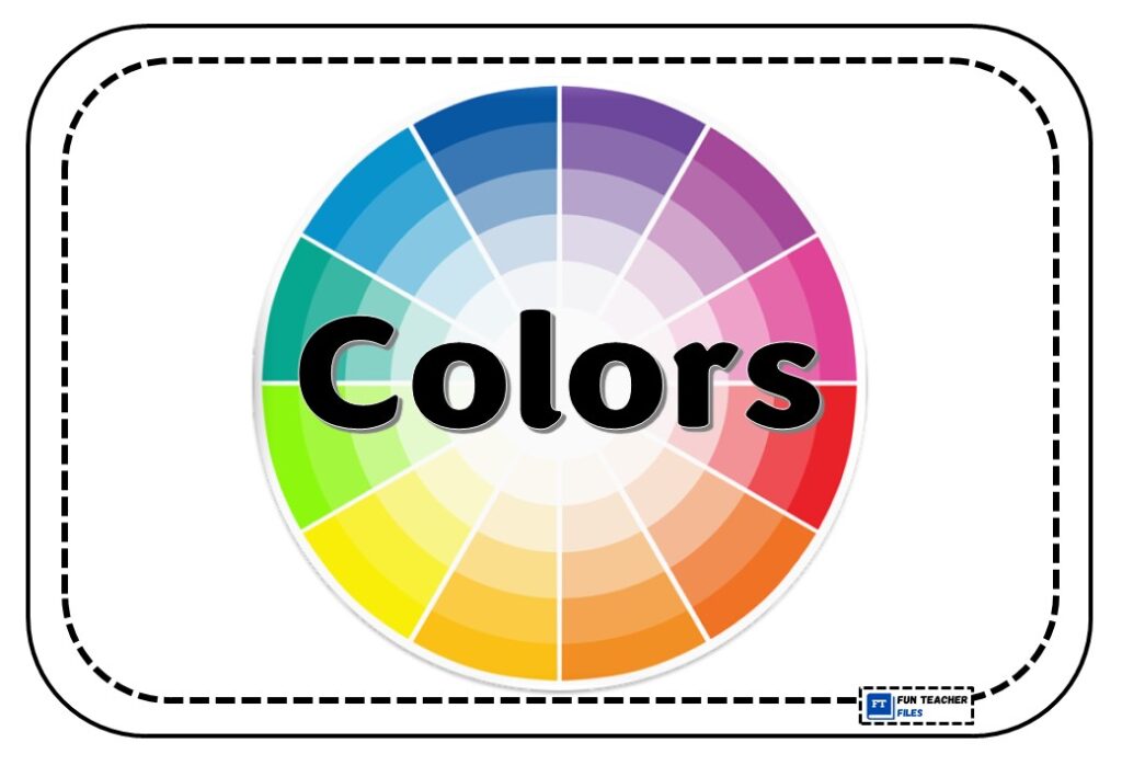 Primary and Secondary Colors - Fun Teacher Files