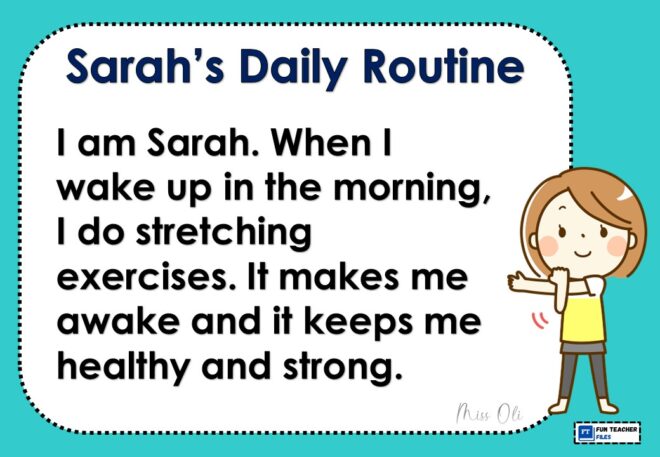 Reading Passages about Daily Routine - Fun Teacher Files