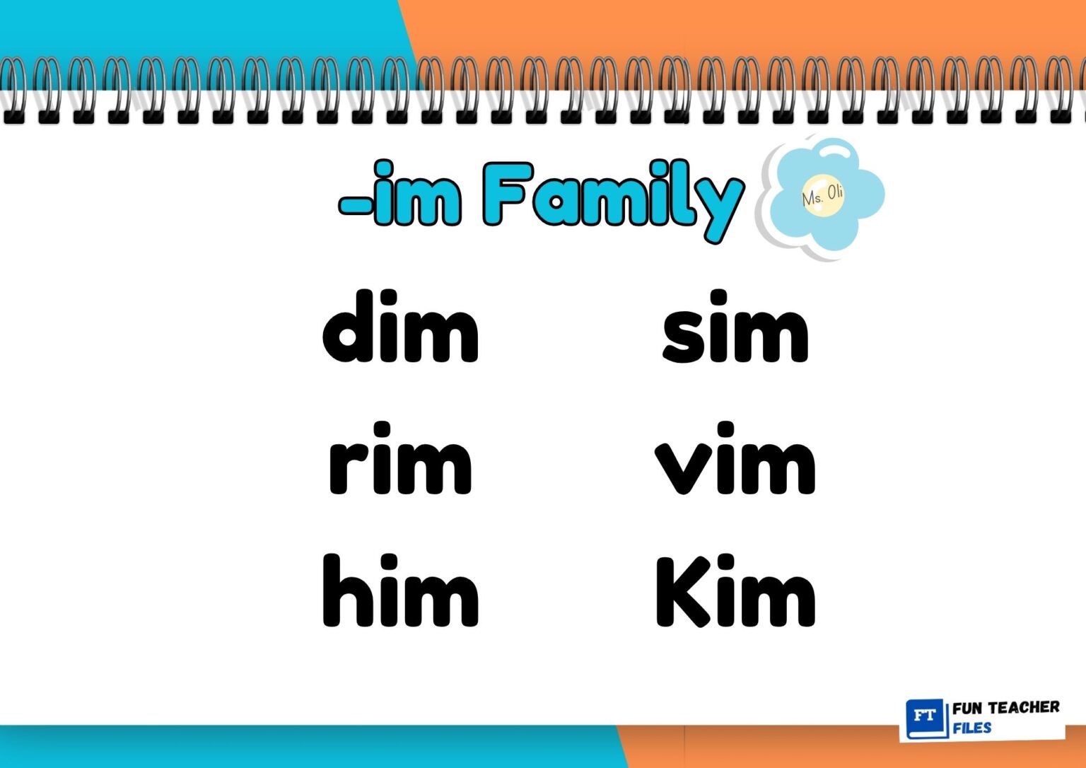 CVC Short i Word Family Set 1 - Fun Teacher Files